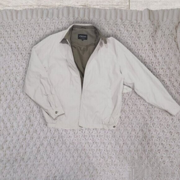 Vintage 1980s Profilo Classics Suede like Jacket with interior utility pockets - Picture 3 of 15